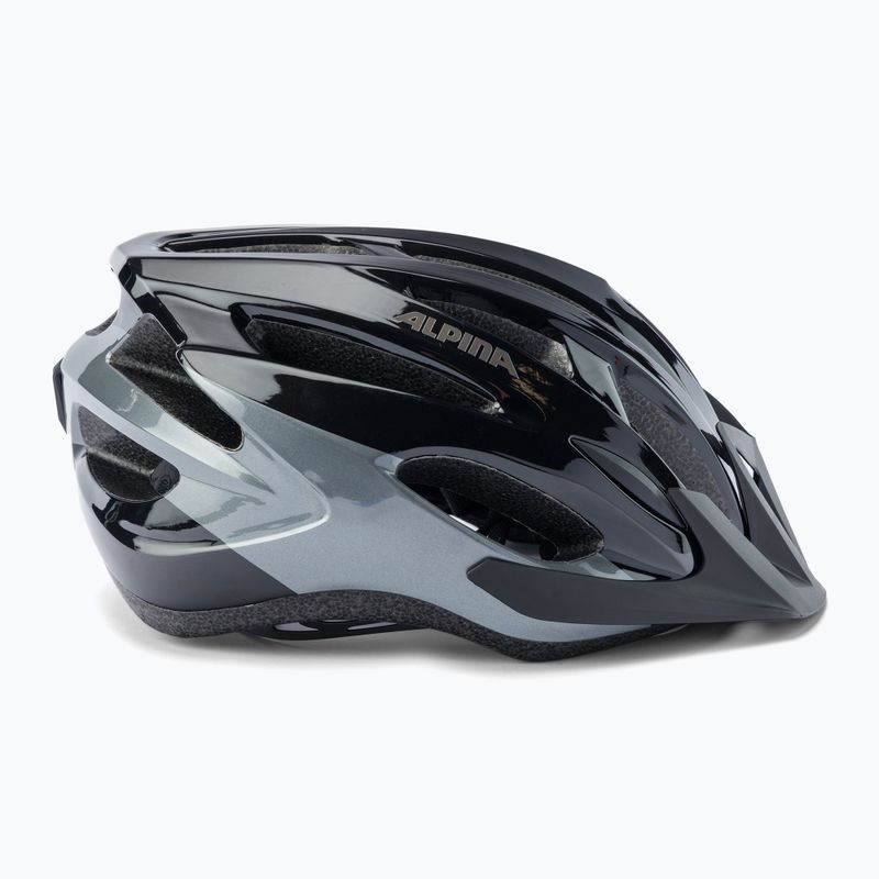 Kask rowerowy Alpina MTB 17 black/grey 3