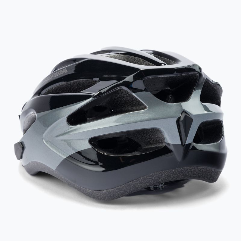 Kask rowerowy Alpina MTB 17 black/grey 4