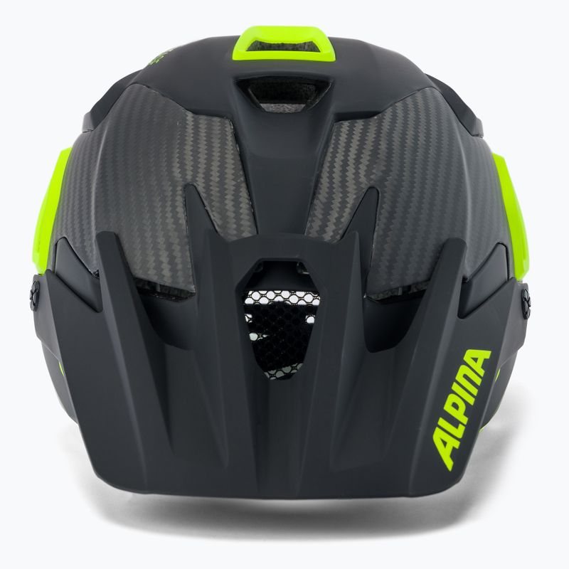 Kask rowerowy Alpina Rootage black/neon yellow 2