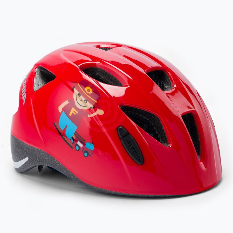 Kask rowerowy dziecięcy Alpina Ximo firefighter