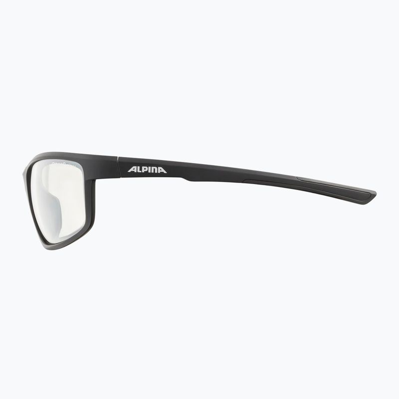 Okulary przeciwsłoneczne Alpina Defey black matt/ clear mirror 7