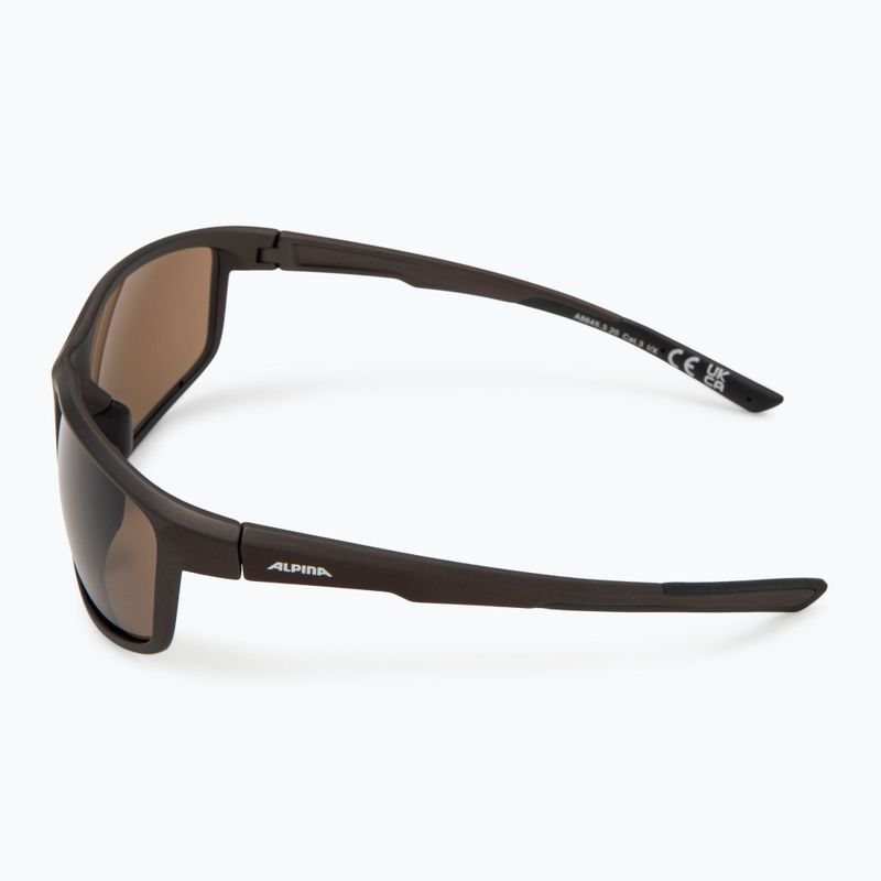 Okulary przeciwsłoneczne Alpina Defey tin black matt/ brown mirror 4