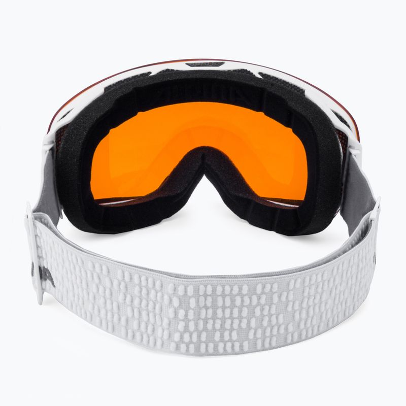 Gogle narciarskie Alpina Granby Q-Lite white gloss/blue sph 3