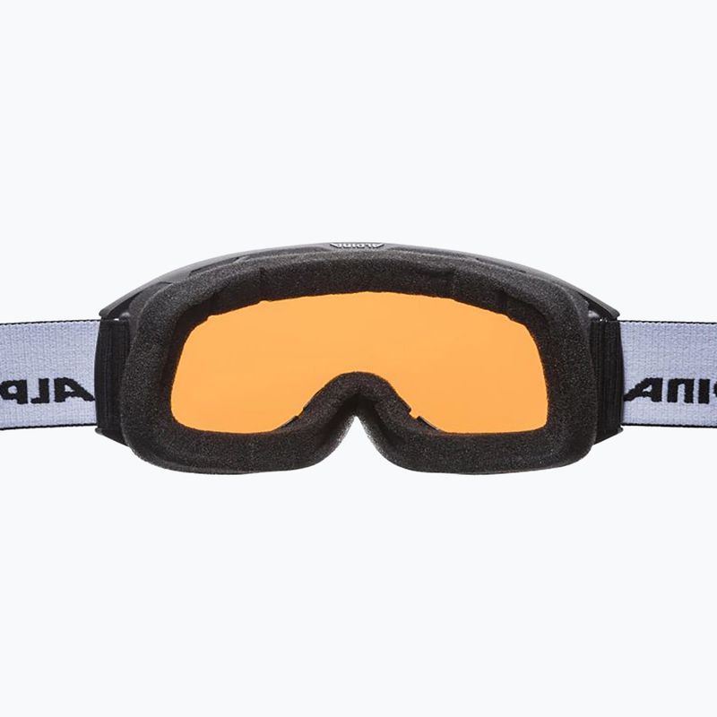 Gogle narciarskie Alpina Nakiska black matte/orange 8