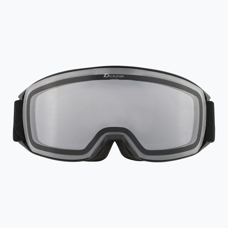 Gogle narciarskie Alpina Nakiska black 2024 matte/clear 7
