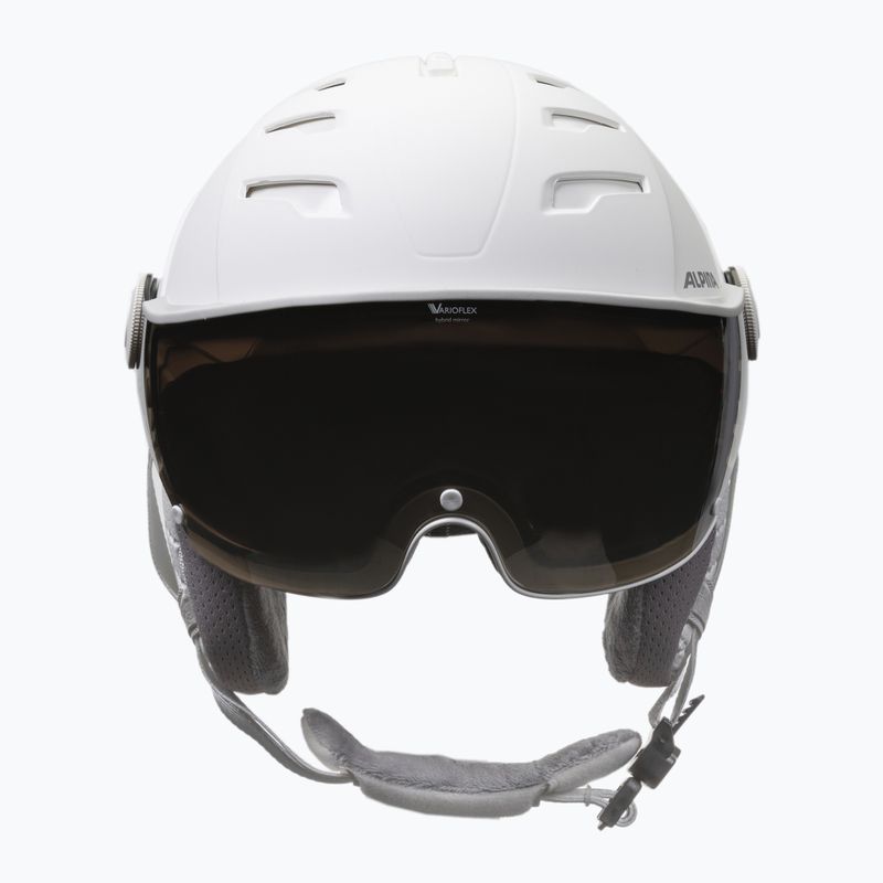 Kask narciarski Alpina Jump 2.0 VM white/gray matt 10
