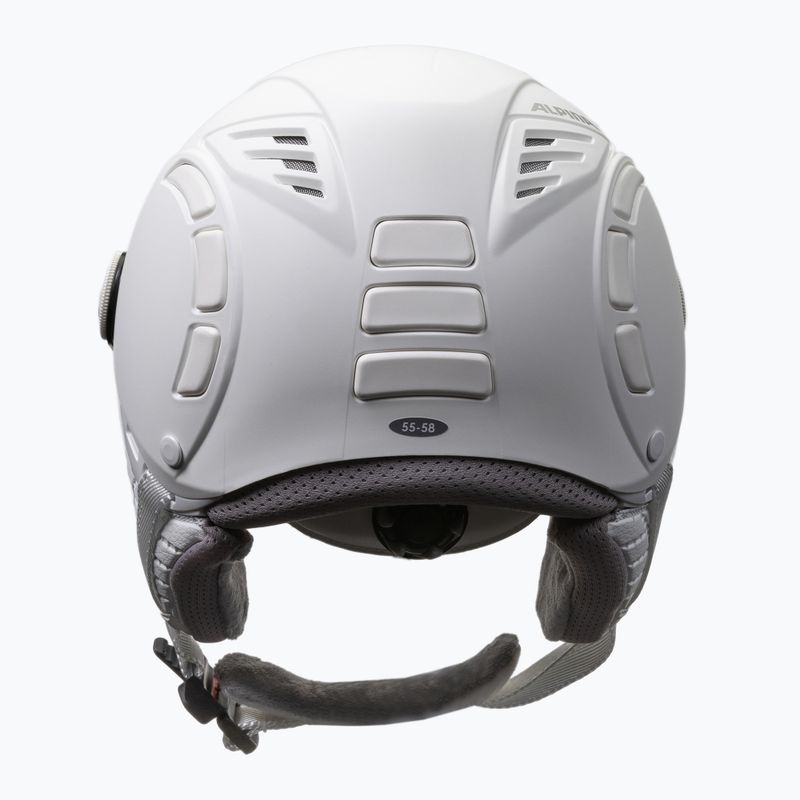 Kask narciarski Alpina Jump 2.0 VM white/gray matt 3