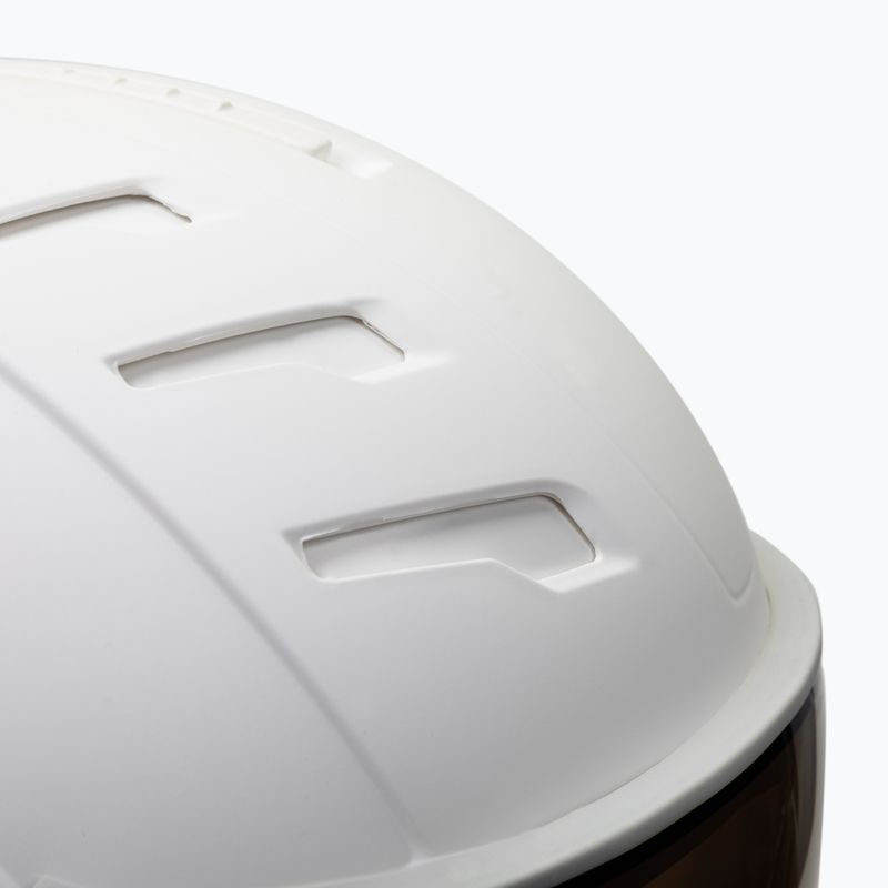 Kask narciarski Alpina Jump 2.0 VM white/gray matt 14