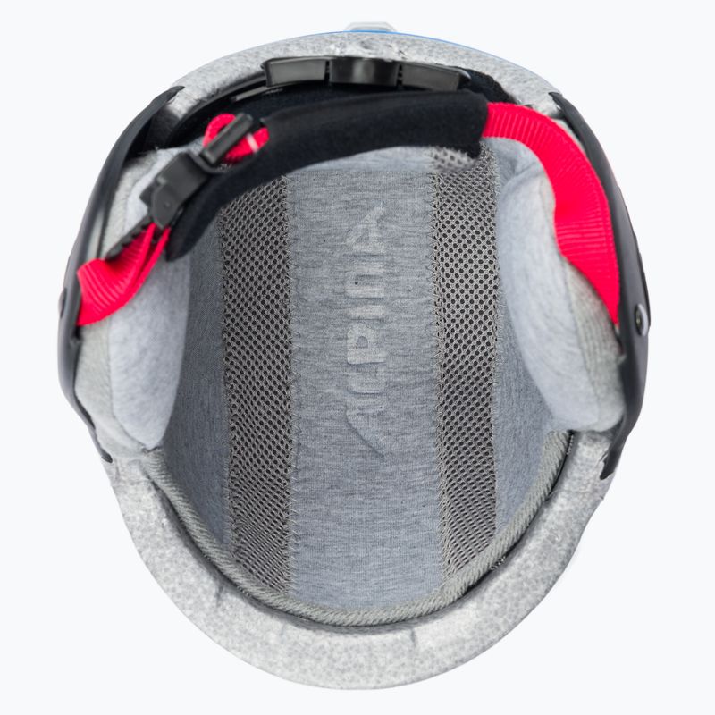Kask narciarski dziecięcy Alpina Carat white/red/blue 5
