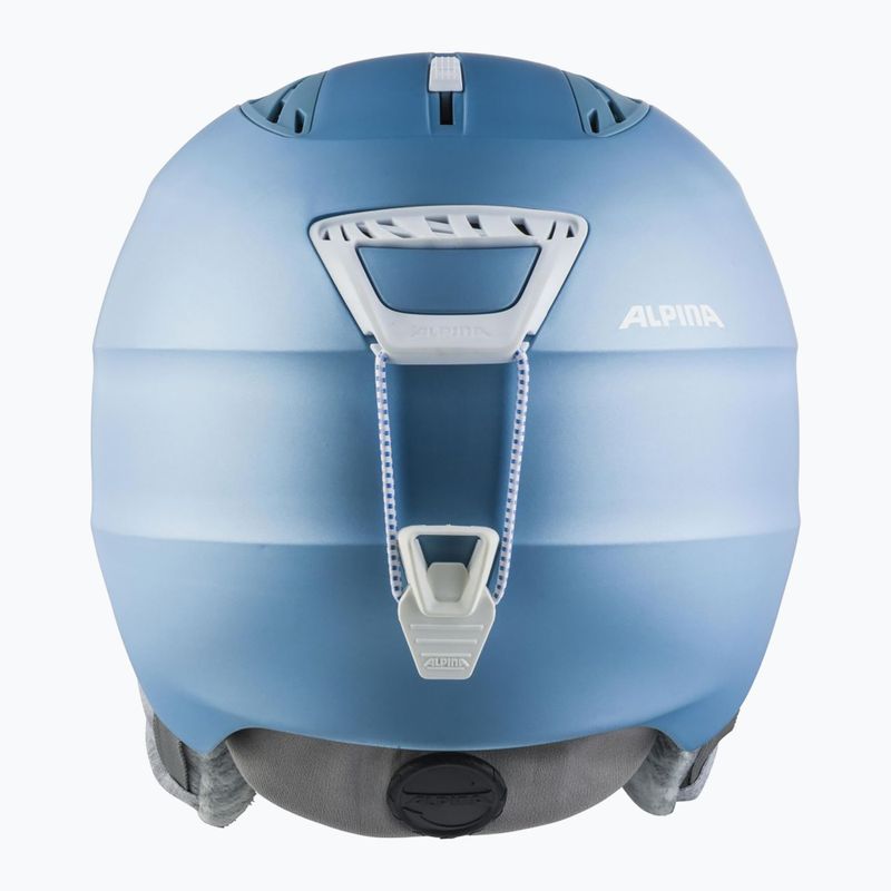 Kask narciarski Alpina Grand skyblue/white matt 15
