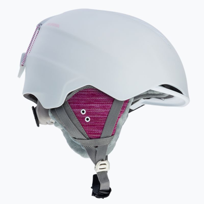 Kask narciarski Alpina Grand white rose matt 4