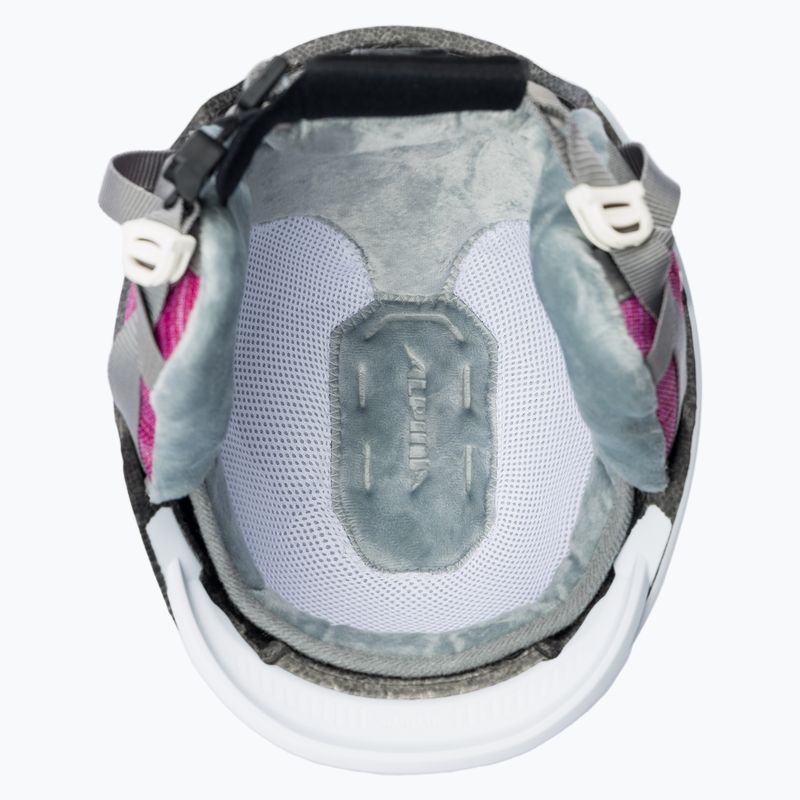 Kask narciarski Alpina Grand white rose matt 5