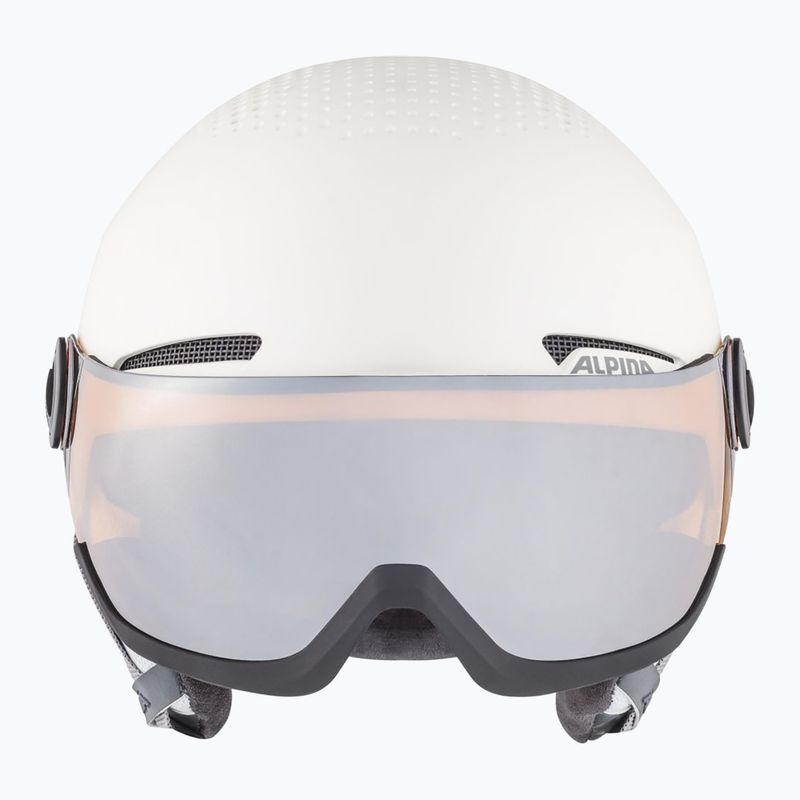 Kask narciarski Alpina Arber Visor Q-Lite white matt 10