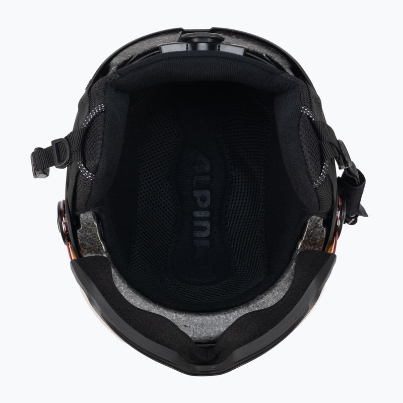 Kask narciarski Alpina Arber Visor Q-Lite black matte 5