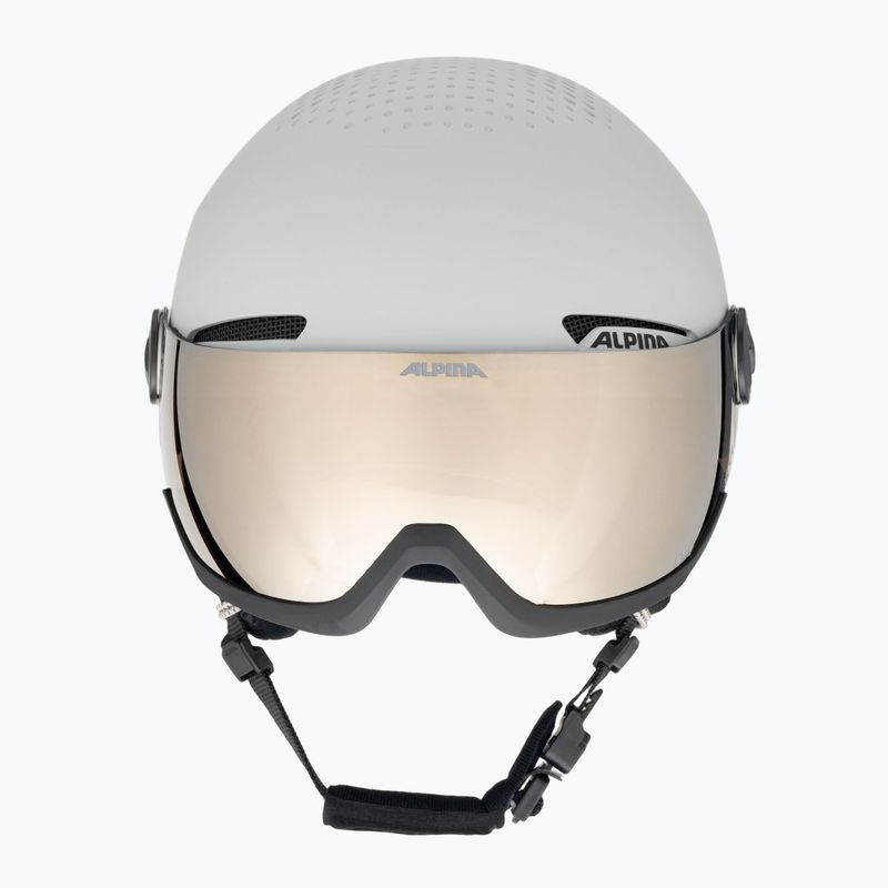 Kask narciarski Alpina Arber Visor Q-Lite grey matt 2