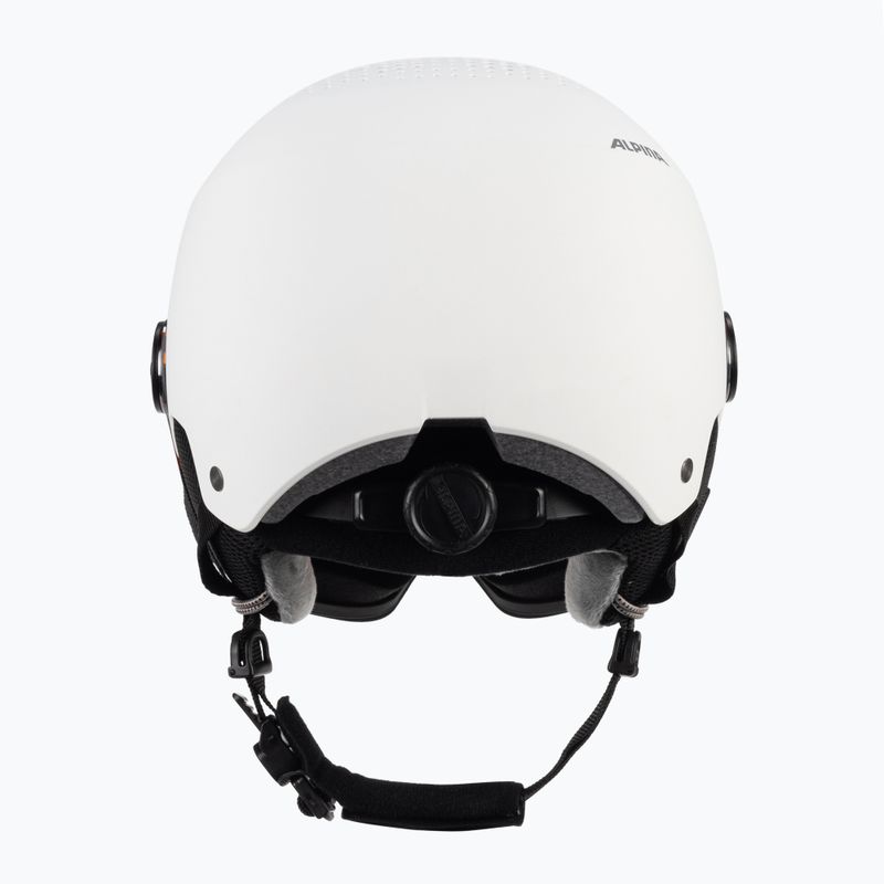 Kask narciarski Alpina Arber Visor Q-Lite white matt 3