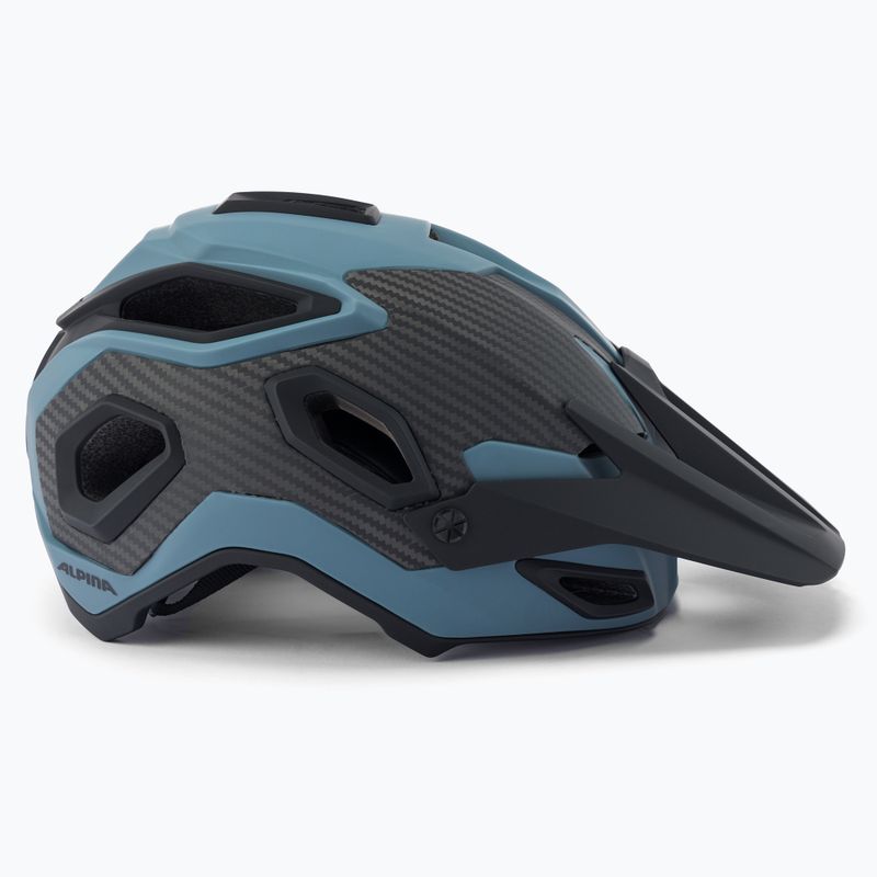 Kask rowerowy Alpina Rootage dirt blue matt 3