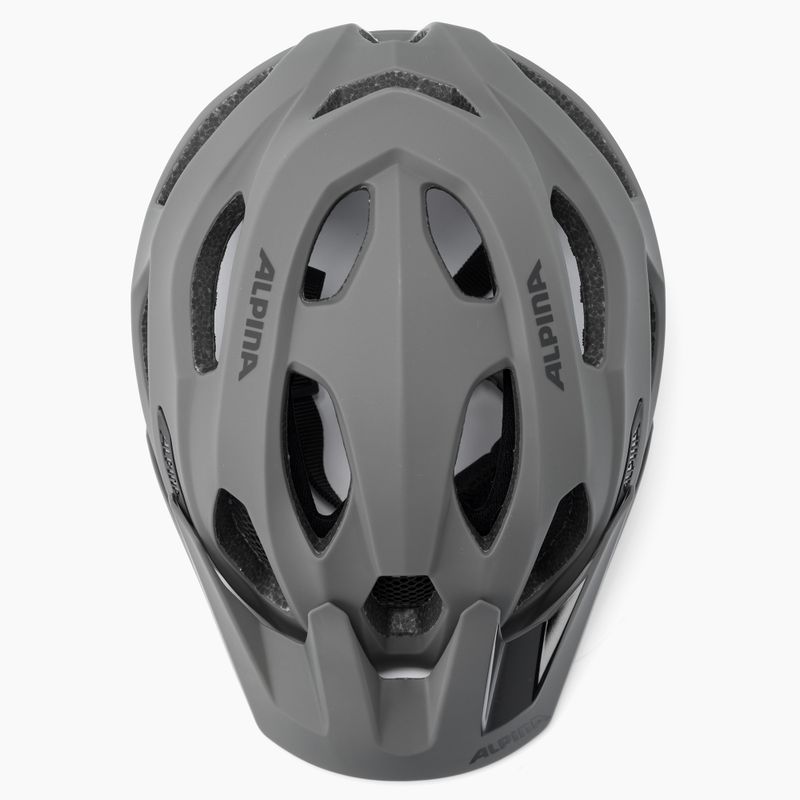 Kask rowerowy Alpina Carapax 2.0 coffee/grey matt 6