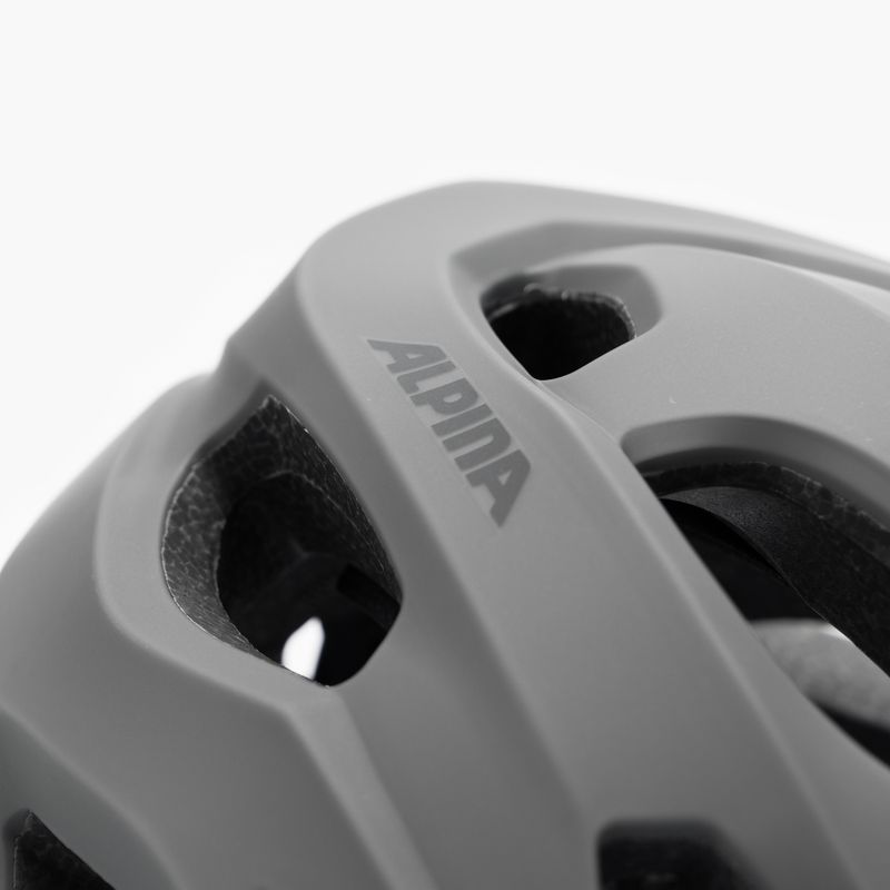 Kask rowerowy Alpina Carapax 2.0 coffee/grey matt 7