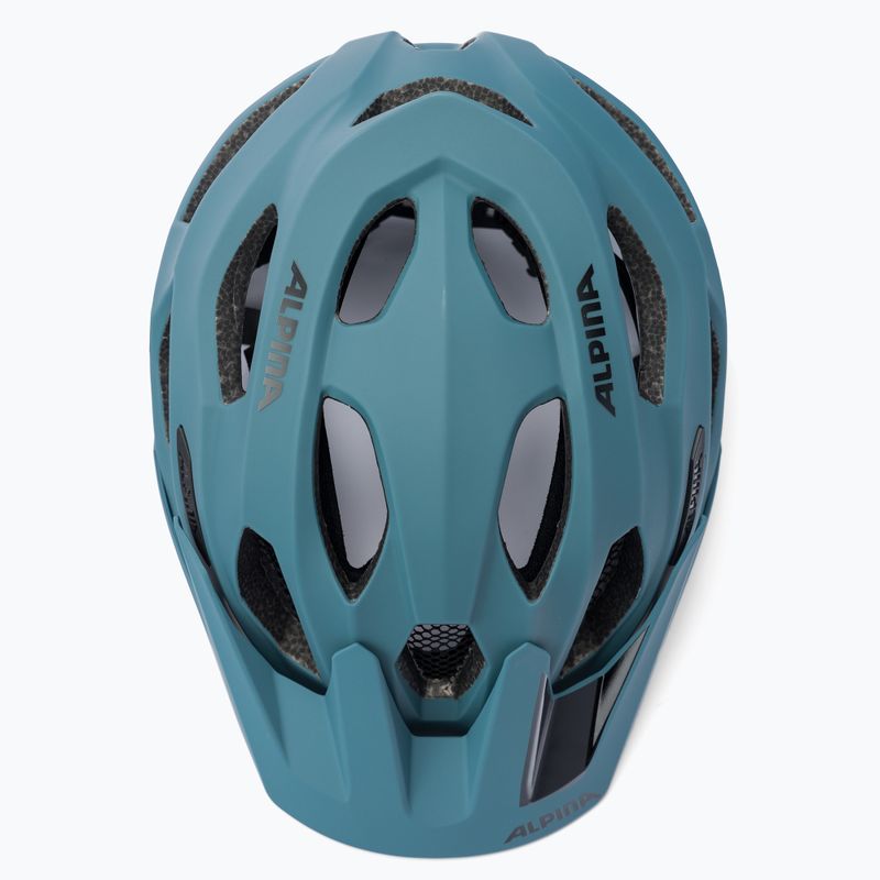 Kask rowerowy Alpina Carapax 2.0 dirt blue matt 6