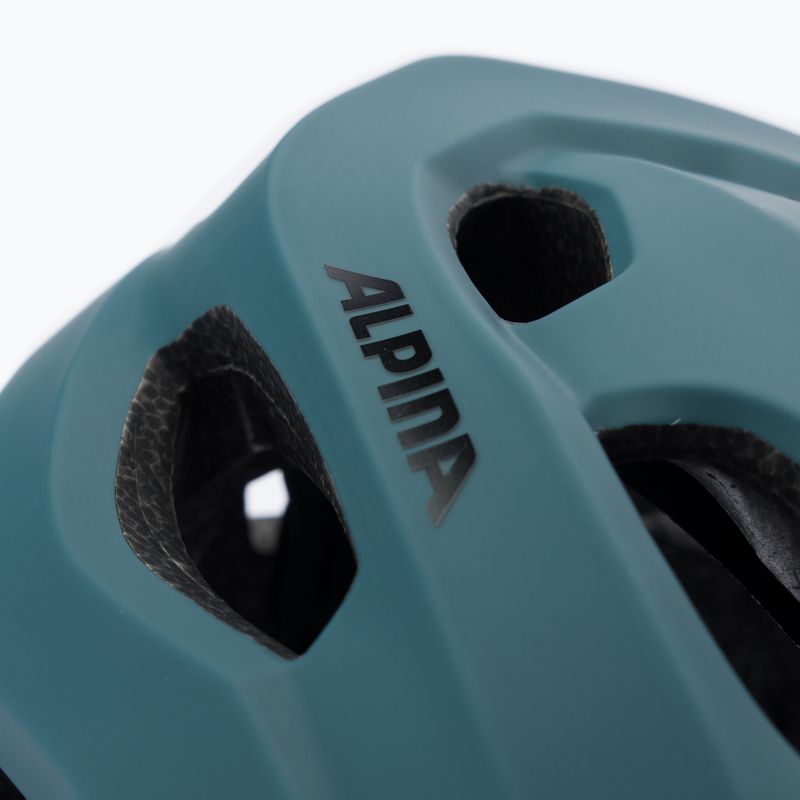 Kask rowerowy Alpina Carapax 2.0 dirt blue matt 7