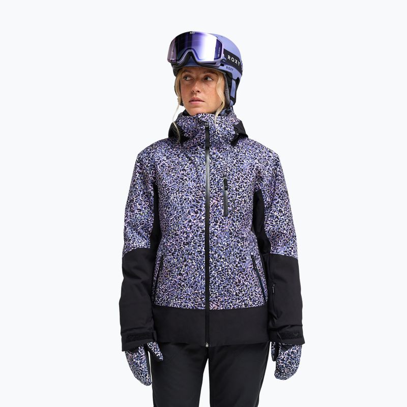 Kurtka snowboardowa damska ROXY 20K Ice Haven twilight purple wildin out