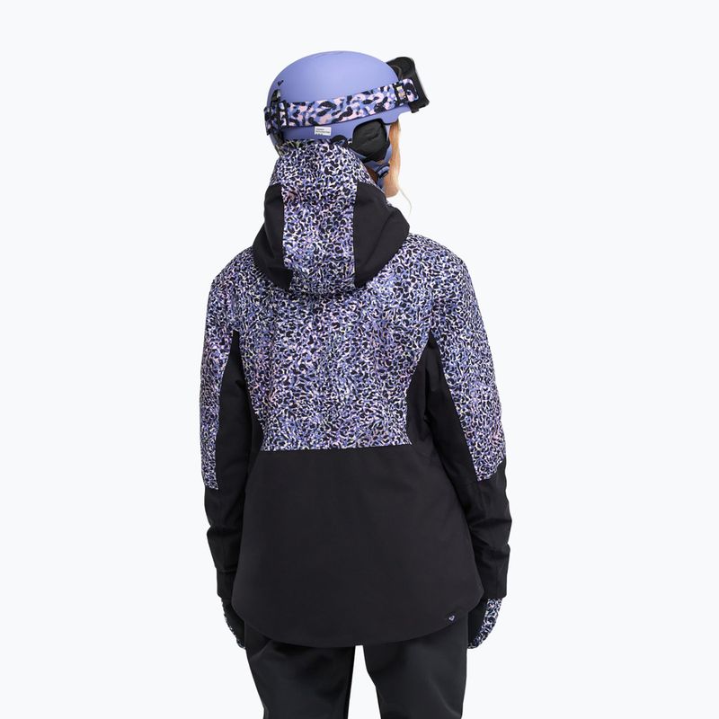 Kurtka snowboardowa damska ROXY 20K Ice Haven twilight purple wildin out 3
