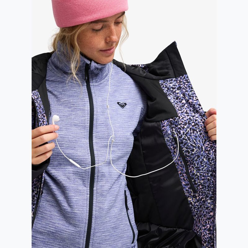 Kurtka snowboardowa damska ROXY 20K Ice Haven twilight purple wildin out 12