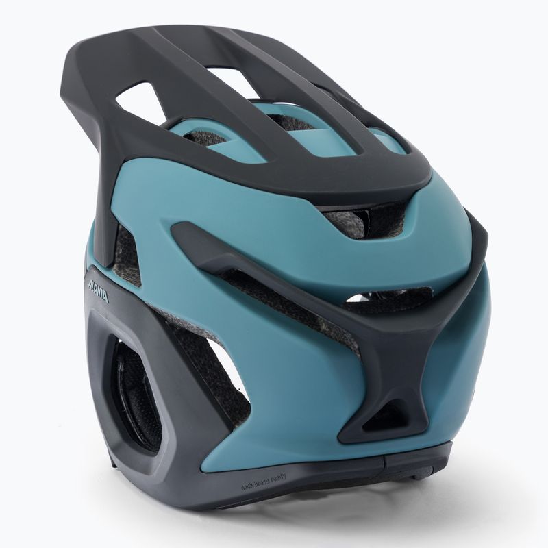 Kask rowerowy Alpina Rootage Evo dirt blue matt 4