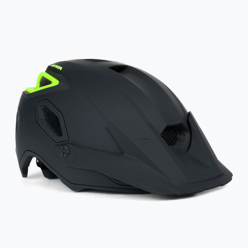 Kask rowerowy Alpina Comox black neon matte