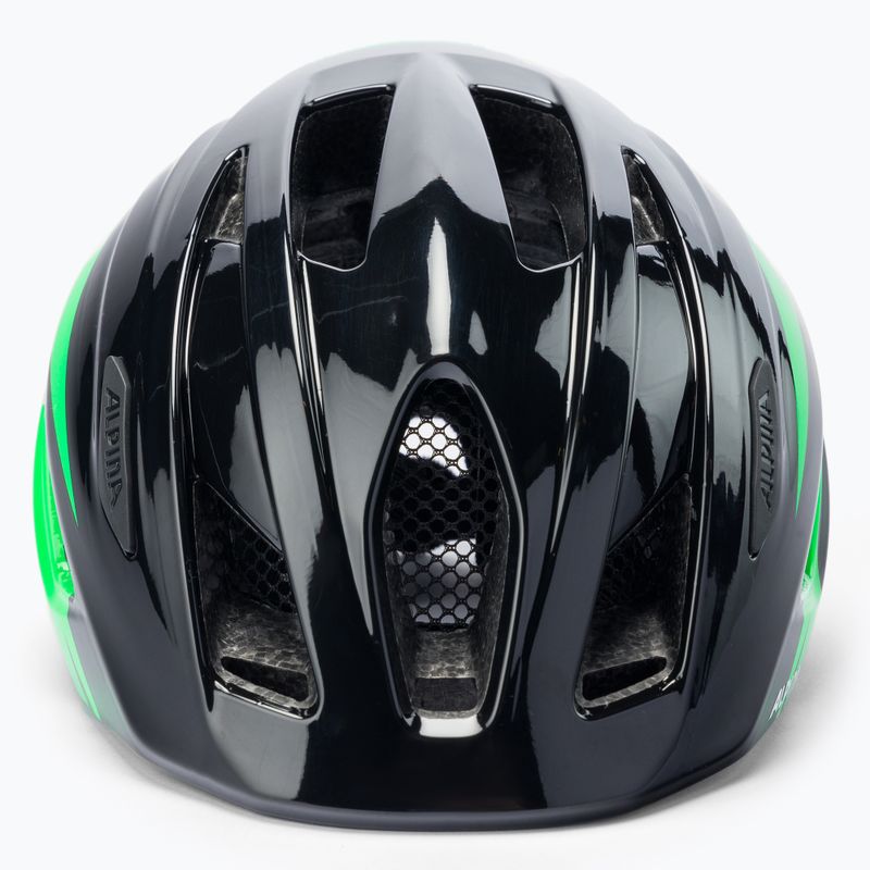 Kask rowerowy dziecięcy Alpina Pico black/green gloss 2