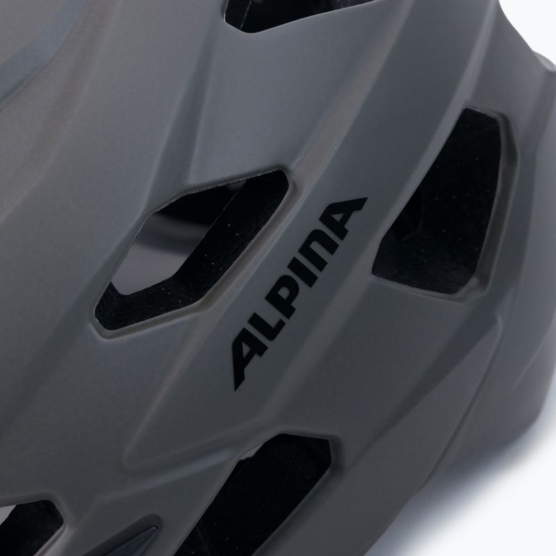 Kask rowerowy Alpina Anzana coffee/grey matt 5