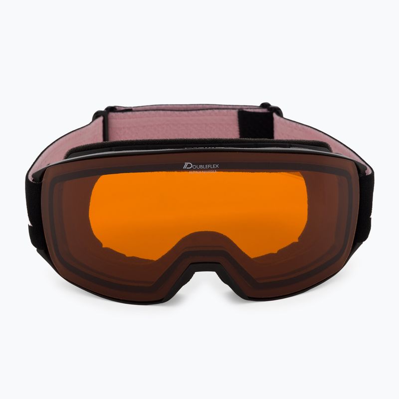 Gogle narciarskie Alpina Nakiska black/rose matt/orange 2