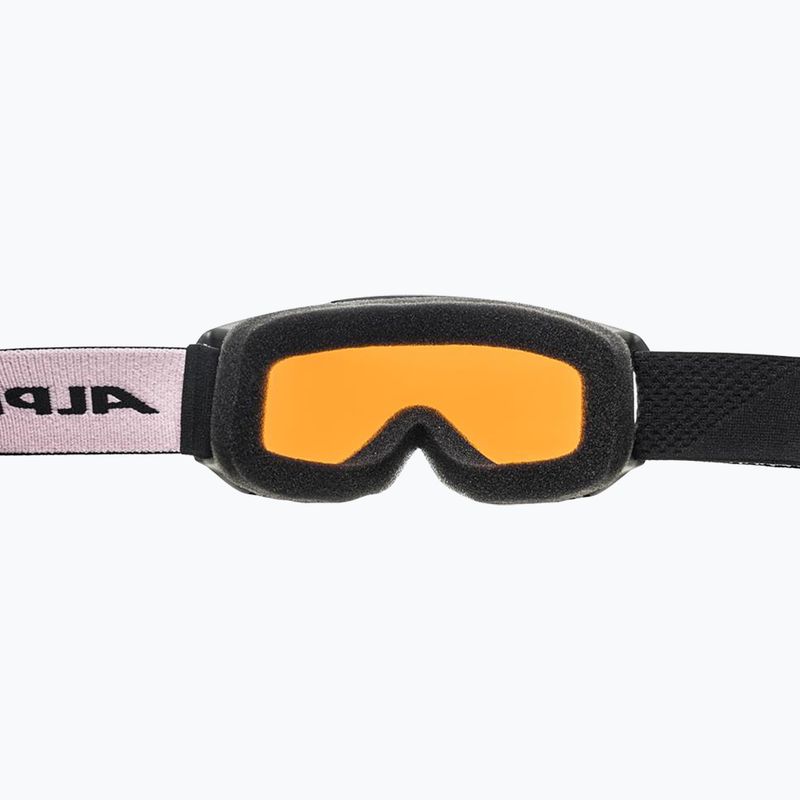 Gogle narciarskie dziecięce Alpina Piney black/ rose matt/ orange 8