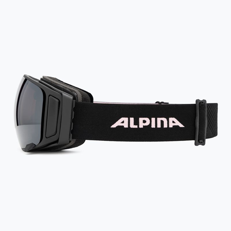 Gogle narciarskie Alpina Double Jack Mag Q-Lite black/rose matt/mirror black 4