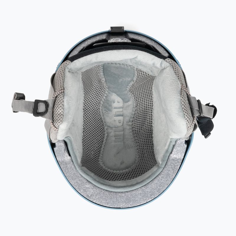 Kask narciarski dziecięcy Alpina Zupo skyblue matt 5