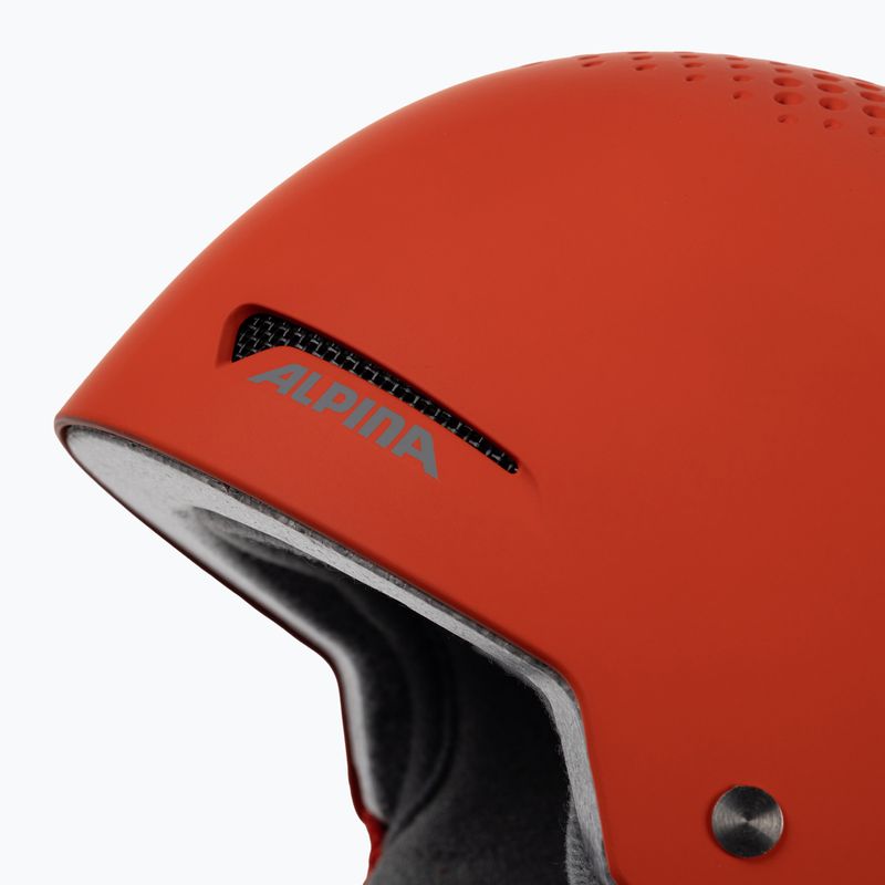 Kask narciarski dziecięcy Alpina Zupo pumpkin/orange matt 6