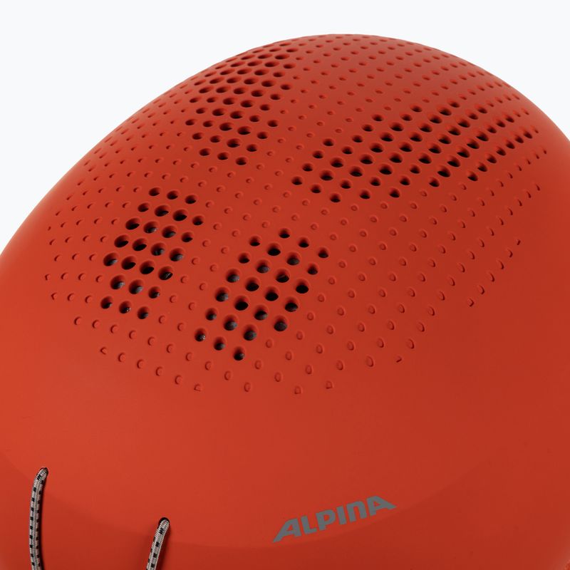 Kask narciarski dziecięcy Alpina Zupo pumpkin/orange matt 8