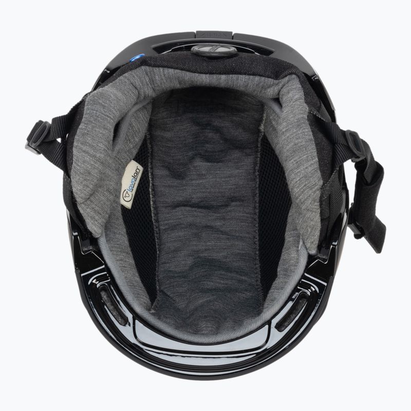 Kask narciarski Alpina Gems black matte 5