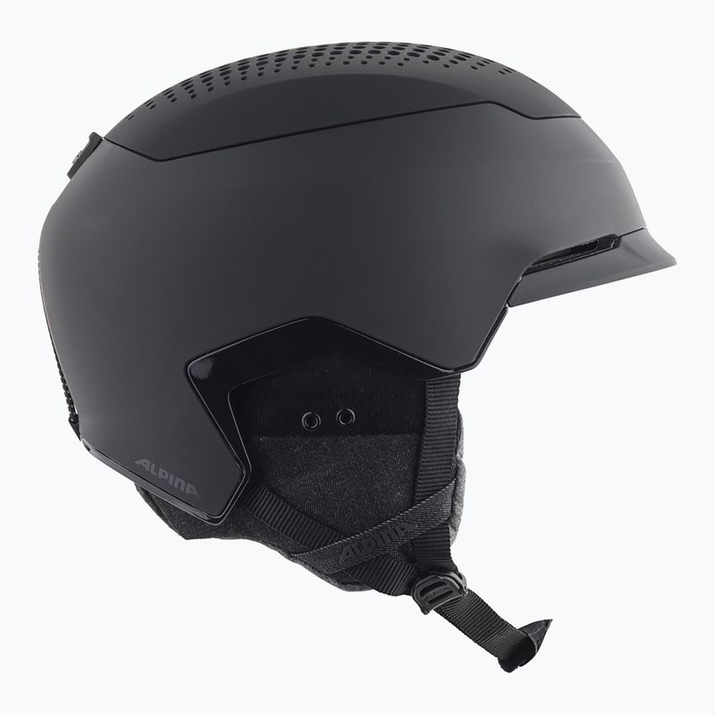 Kask narciarski Alpina Gems black matte 12