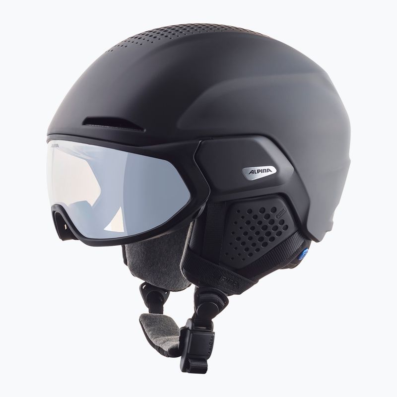 Kask narciarski Alpina Alto V black matte 10