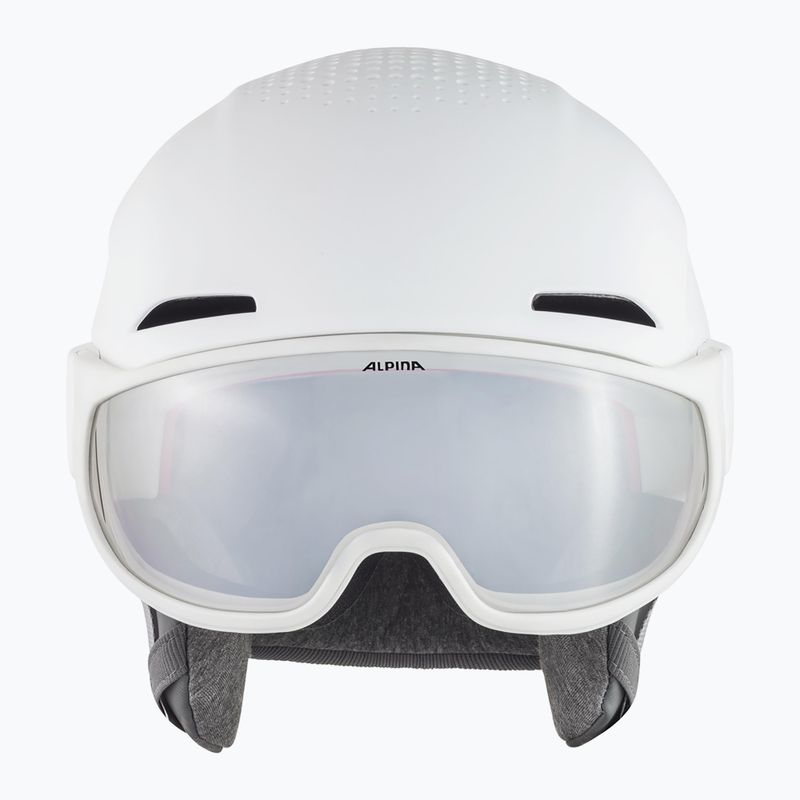 Kask narciarski Alpina Alto V white matt 11