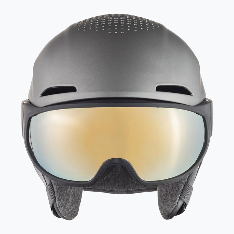 Kask narciarski Alpina Alto QV gunmetal matt 12