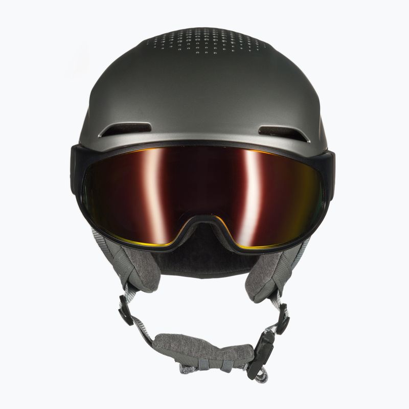 Kask narciarski Alpina Alto QV gunmetal matt 2