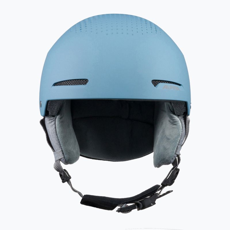 Kask narciarski Alpina Arber skyblue matt 2