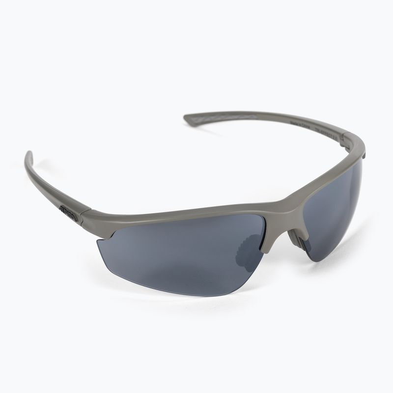 Okulary przeciwsłoneczne Alpina Tri-Effect 2.0 moon grey matt/black mirror/clear/orange mirror