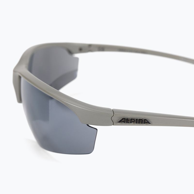 Okulary przeciwsłoneczne Alpina Tri-Effect 2.0 moon grey matt/black mirror/clear/orange mirror 4