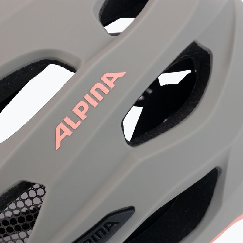 Kask rowerowy Alpina Carapax 2.0 moon grey peach matt 7