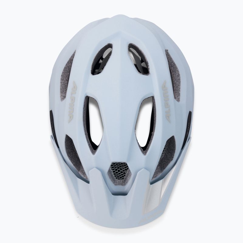 Kask rowerowy Alpina Carapax 2.0 dove blue/grey matte 6