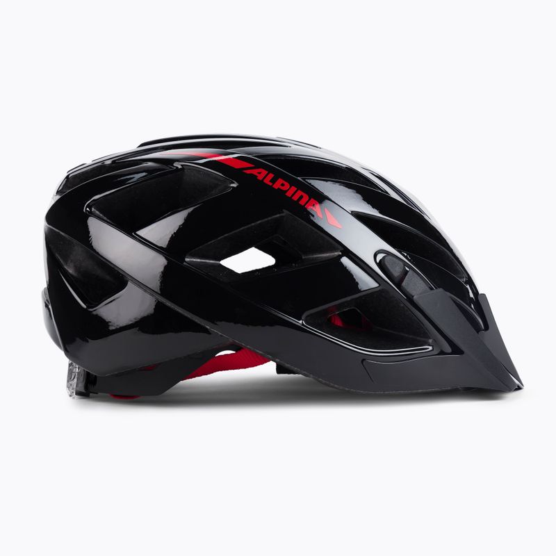 Kask rowerowy Alpina Panoma 2.0 black/red gloss 3